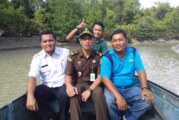 Dinas PUPR-PKP Kab. Lingga Monitoring Kegiatan Normalisasi Sungai Seranggong