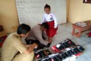 Perpustakaan Keliling Personil Satbinmas Polres Lingga Sambangi Desa Sebayur