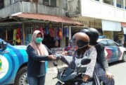 Tim Promosi Dinkes Lingga Ajak Masyarakat Untuk Selalu Gunakan Masker