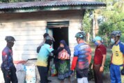 Polres Lingga Gowes Bareng dan Berbagi