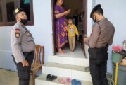 Samapta Polda Kepri Beri Himbauan ke Rumah-rumah Warga Terkait Pencegahan Covid-19