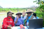 Baru 4 Tahun Mengenal Sawah, Bupati Lingga Optimis Lingga Jadi Lumbung Pangan Perbatasan