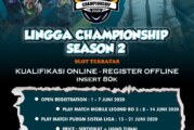 Pendaftaran Turnamen e-Sport/Game Online Lingga Championship Season 2 Dibuka