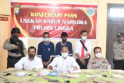 Polres Lingga Amankan 2 Pelaku Pengedar Narkoba, 1 Diantaranya Residivis