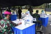 Pasmar I Laksanakan Rapid Test Massal Nasional Korps Marinir