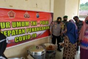 Polres Lingga Melalui Polsek Singkep Barat dirikan Dapur Umum di Desa Marok Tua