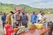 Polres Lingga Bersama Instansi Terkait dan Ormas Gelar Apel Kesiapsiagaan Hadapi Bencana Hidrometeorologi