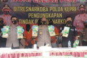 Dit Resnarkoba Polda Kepri Berhasil Amankan 46 Kg Sabu