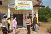 Polsek Singkep Barat Gelar Apel Kesiapan Kampung Tangguh dan PPKM