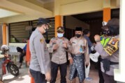 Kapolres Lingga Pantau Penerapan Prokes di Pasar Dabo