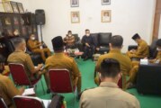 Pemkab Lingga Gelar Rakor Bersama Seluruh Kabag di Setda