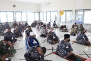 TNI AL Dabo Singkep Gelar Doa Bersama Jelang Latihan Operasi Amfibi
