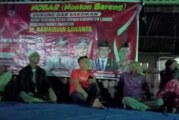 Bupati Nobar Bersama Warga Dukung Atlet Daerah di Timnas