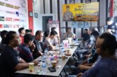 Kapolres Lingga Coffee Morning Bersama Awak Media di Dabo Singkep