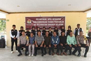 PPS Kecamatan Singkep Selatan Lantik Anggota Pantarlih