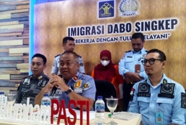 Imigrasi Dabo Singkep akan Deportasi Seorang Warga Thailand