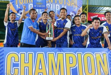 Alakadar FC Raih Juara Turnamen Futsal One Cup II 
