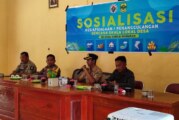 Dinsos Lingga Sosialisasi Kesiapsiagaan Penanggulangan Bencana di Desa Sungai Harapan