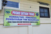 Disnakertrans Lingga Buka Posko Satgas Konsultasi Pengaduan Pembayaran THR Keagamaan