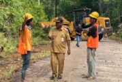 Jalan Pohon Pisang Di Singkep Barat Akhirnya Diperbaiki