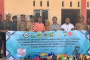 IJTI Lingga Gelar Baksos, Salurkan 25 Paket Bahan Pokok Makanan