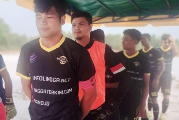 Media FC Kalahkan Herwana 6-2 di Turnamen Mini Soccer Desa Tanjung Irat