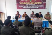 Polsek Dabo Singkep Berikan Pembekalan kepada Linmas Kecamatan Singkep Pesisir