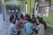 SMA Negeri 1 Kepulauan Posek Gelar Taklim Ramadan di Masjid Pulau Panjang