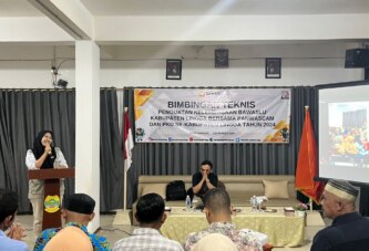 Persiapan Pilkada 2024 : Bawaslu Lingga Gelar Bimbingan Teknis untuk Panwascam dan PKD se-Kabupaten Lingga