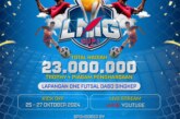 Komunitas LMG Buka Turnamen Futsal LMG Cup I Berhadiah Total 23 Juta Rupiah