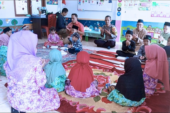 Makanan Tambahan Bergizi dari Desa Tanjung Harapan Untuk Anak-anak PAUD