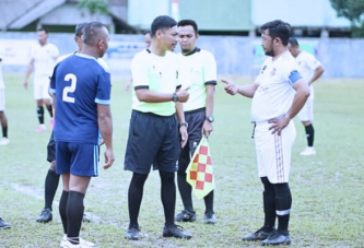 Turnamen Sepak Bola U-40 2024 Pemkab. Lingga Resmi di Gelar: 22 Tim Adu Strategi