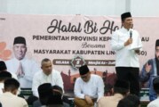 Kapolres Lingga Hadiri Halal Bihalal Bersama Gubernur Kepri di Dabo Singkep