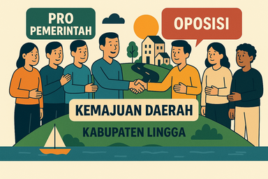 Kolaborasi Bukan Konfrontasi: Ketua MPC PP Lingga Ajak Pro Pemerintah dan Oposisi Bersatu untuk Kemajuan Daerah