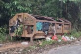 Bak Sampah Rusak Masih Terpakai di Lingga, Warga : “Sudah Bertahun-tahun Tak Diganti!”