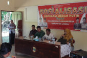 Perkuat Ekonomi Daerah, Disperindagkop Lingga Lakukan Sosialisasi Koperasi Merah Putih secara Bertahap