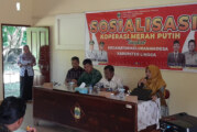 Perkuat Ekonomi Daerah, Disperindagkop Lingga Lakukan Sosialisasi Koperasi Merah Putih secara Bertahap