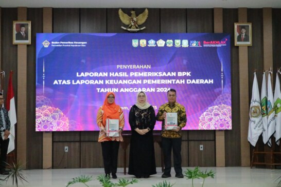 Pemkab Lingga Raih Opini WTP untuk Kedelapan Kalinya Secara Berturut-turut
