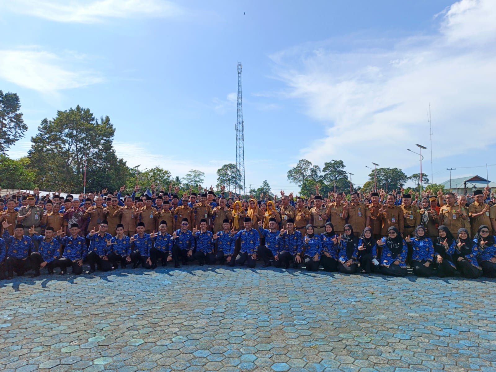 Bupati Lingga Resmi Lantik 406 CPNS Formasi Tahun 2024