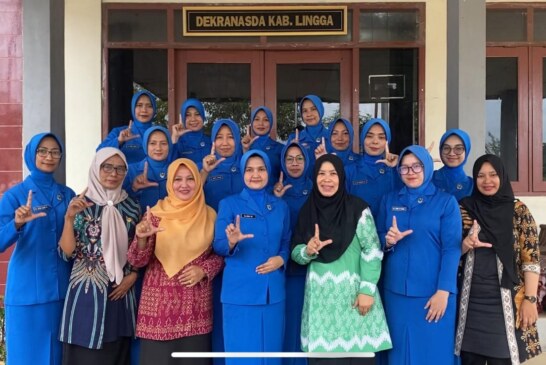 Kunjungan Ketua Cabang 7 Korcab IV DJA I Disambut Hangat, Tudung Manto dan Produk Kriya Lingga Jadi Sorotan
