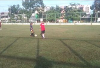 Dua Atlet Sepak Bola Putri Asal Kabupaten Lingga Ikuti Seleksi Timnas Putri U-16 di Medan