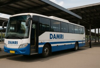 Dishub Lingga Tetapkan Rute Baru Bus Damri Dabo–Jagoh