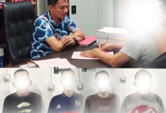Empat Tersangka Premanisme di Desa Tinjul Resmi Ditahan di Lapas Kelas III Dabo Singkep