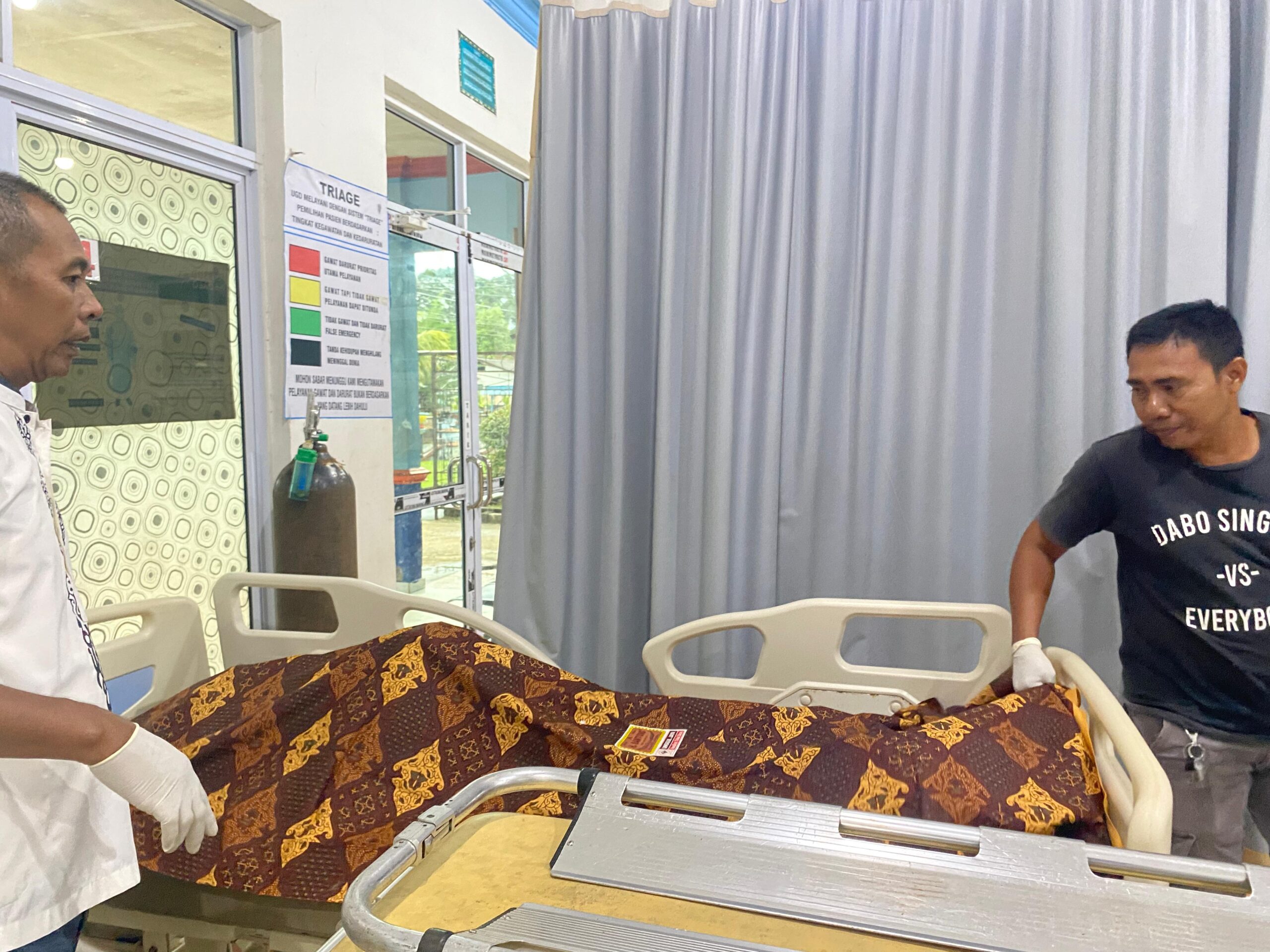 Warga Setajam Ditemukan Tak Sadarkan Diri di Hutan Air Panas, Meninggal Dunia Usai Dilarikan ke RSUD