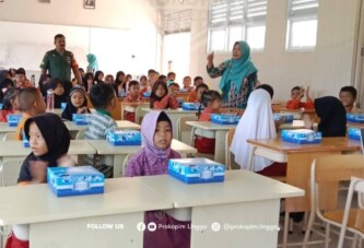 SDN 012 Singkep Antusias Sambut Program Makan Bergizi Gratis: Sinergi untuk Generasi Sehat dan Cerdas