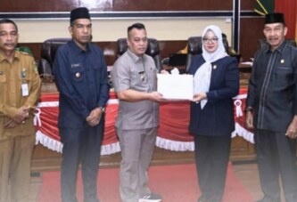 DPRD Lingga Gelar Rapat Paripurna, Bahas Ranperda RPJMD 2025–2029