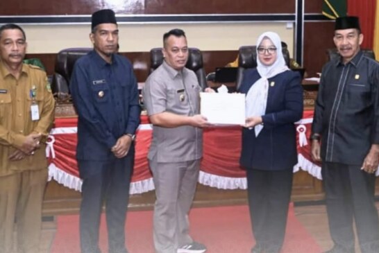 DPRD Lingga Gelar Rapat Paripurna, Bahas Ranperda RPJMD 2025–2029