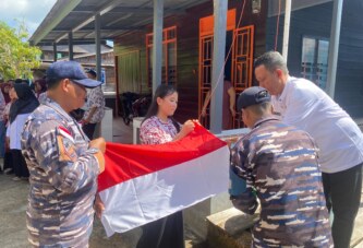 Merah Putih Hiasi Setiap Pojok Desa Rejai, Gema Kemerdekaan RI ke-80 Menguat di Pesisir