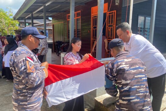 Merah Putih Hiasi Setiap Pojok Desa Rejai, Gema Kemerdekaan RI ke-80 Menguat di Pesisir
