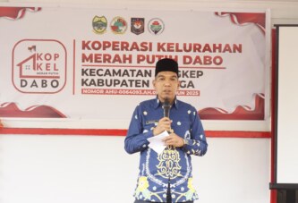 Wabup Novrizal Resmikan Koperasi Merah Putih di Kelurahan Dabo